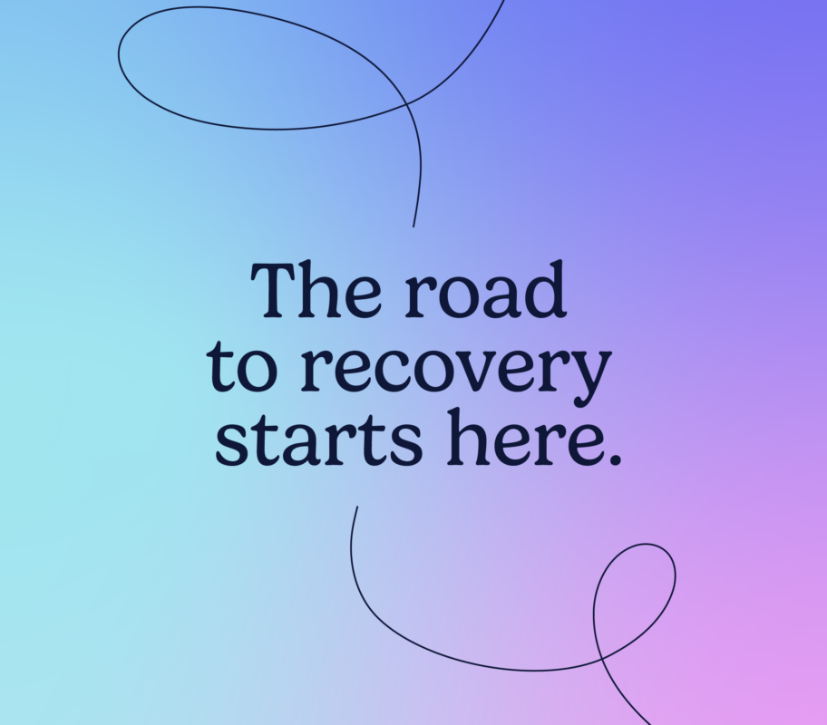 the road to recovery starts here